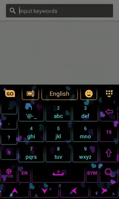 Color Keyboard App android App screenshot 0