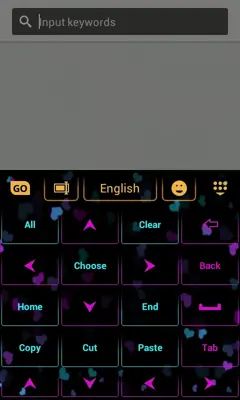 Color Keyboard App android App screenshot 1